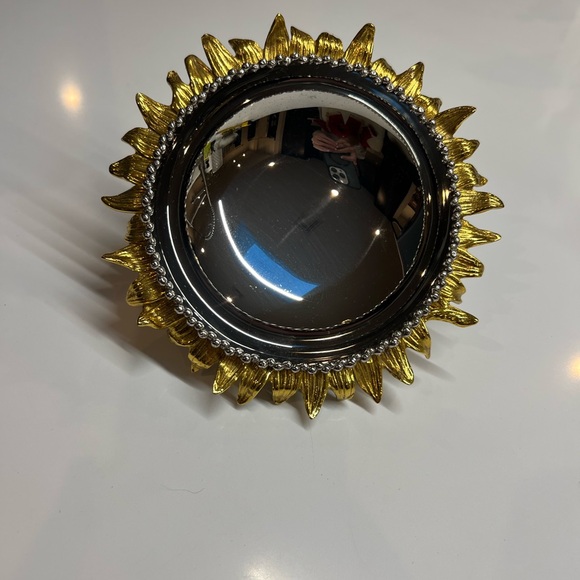 Michael Aram Sunflower Silver and Gold  Bowl - Picture 3 of 7